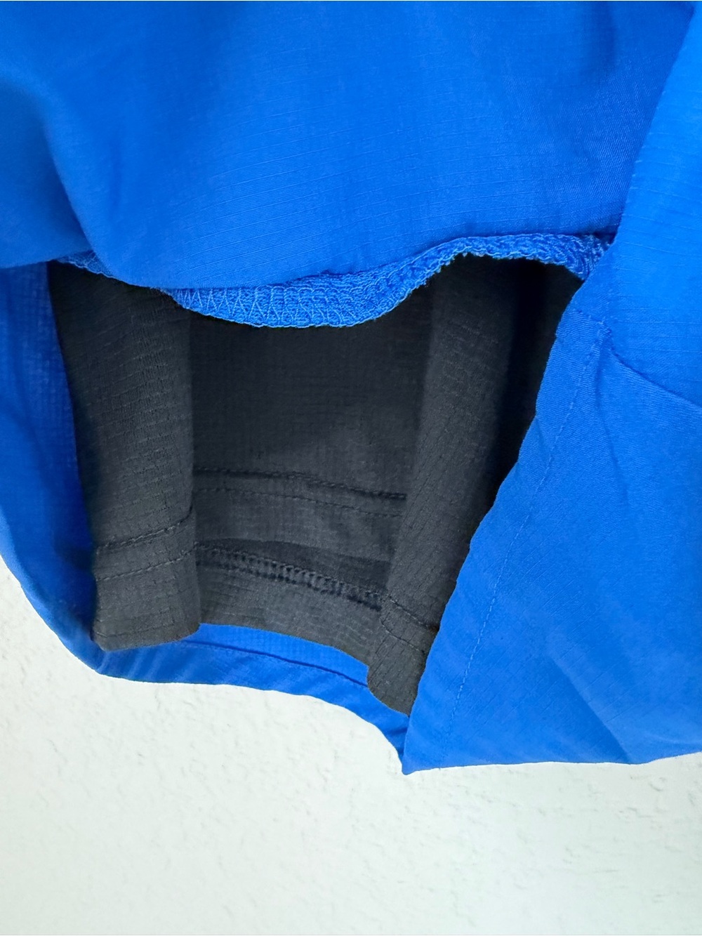 Nike Women's Royal Blue Athletic Running Shorts with Black Drawstring - Picture 9 of 11